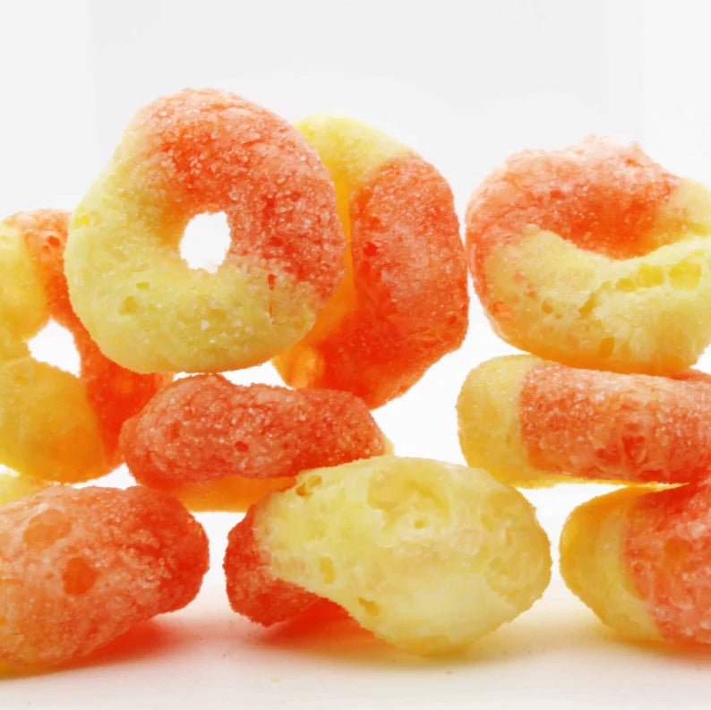 Freeze Dried Peach Rings